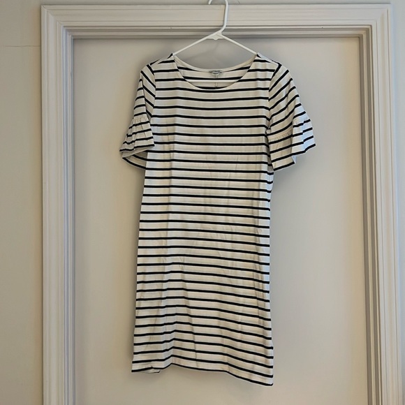 J.Crew Factory Size XS Striped Dress - Picture 1 of 17